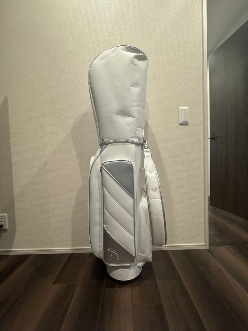 キャロウェイ Callaway エレガントホワイト ゴルフバッグ キャディバッグ