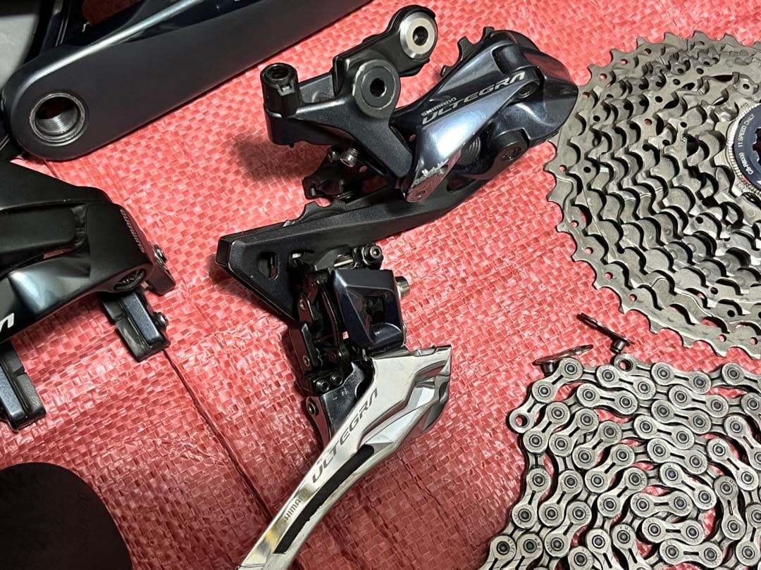 なお＊ Shimano ultegra r8000 コンポーネント