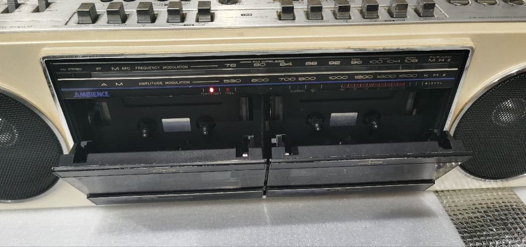 National ラジカセ　RX-D30 COUPLE レトロ