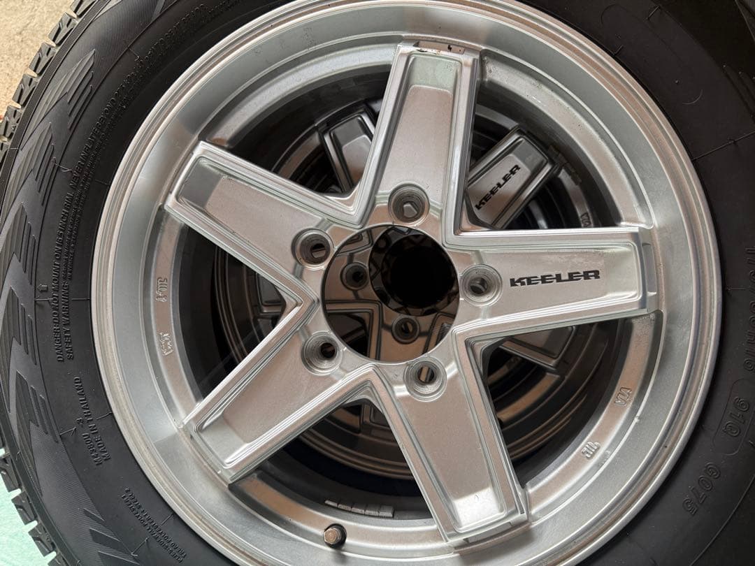 状態良！22年製 ヨコハマiceGUARD 175/80/16 ホイール付き4本