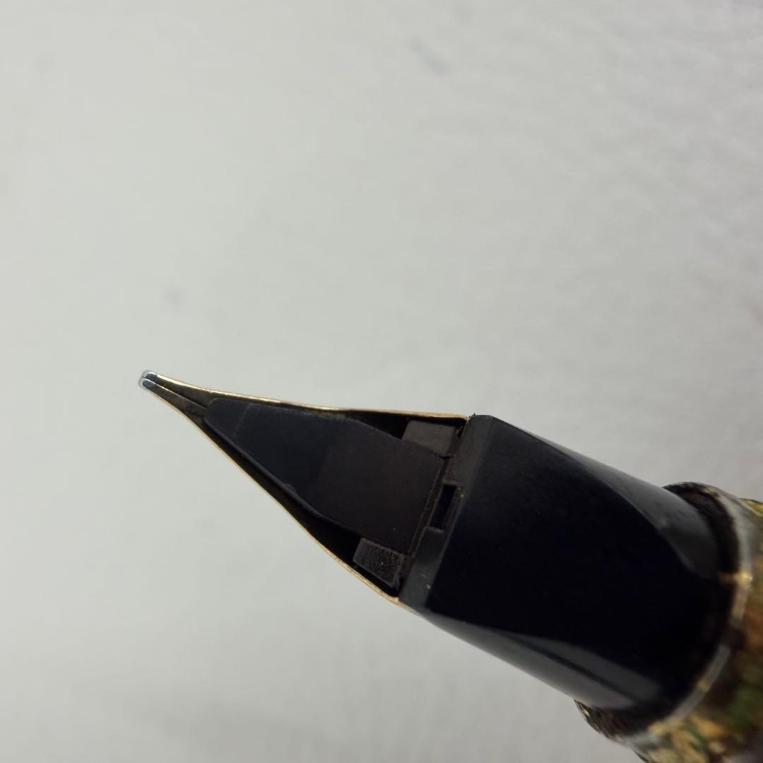 P23【万年筆】パイロット　PILOT 14K K14 585 黒