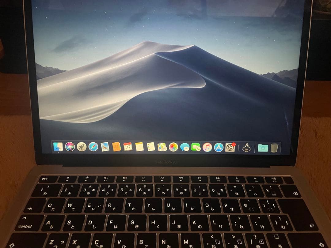 MacBook Air 13インチシルバー2019本体のみ