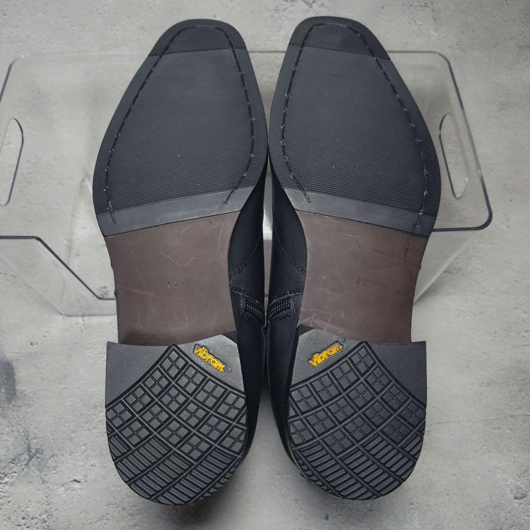 人気デザイン 未使用級 フープディドゥ【42】 ジョッパーブーツ サイドジップ