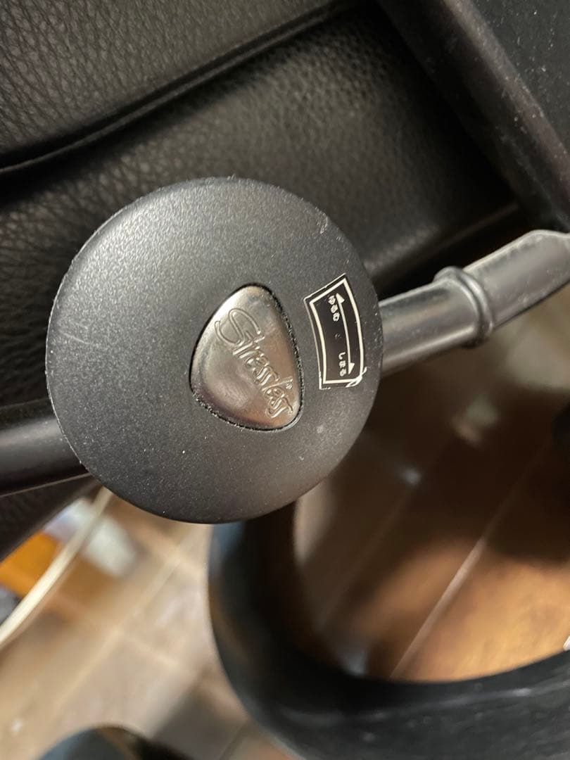 希少　エコーネス　ロイヤル　レザー　ダイニングチェア 黒　サイズL