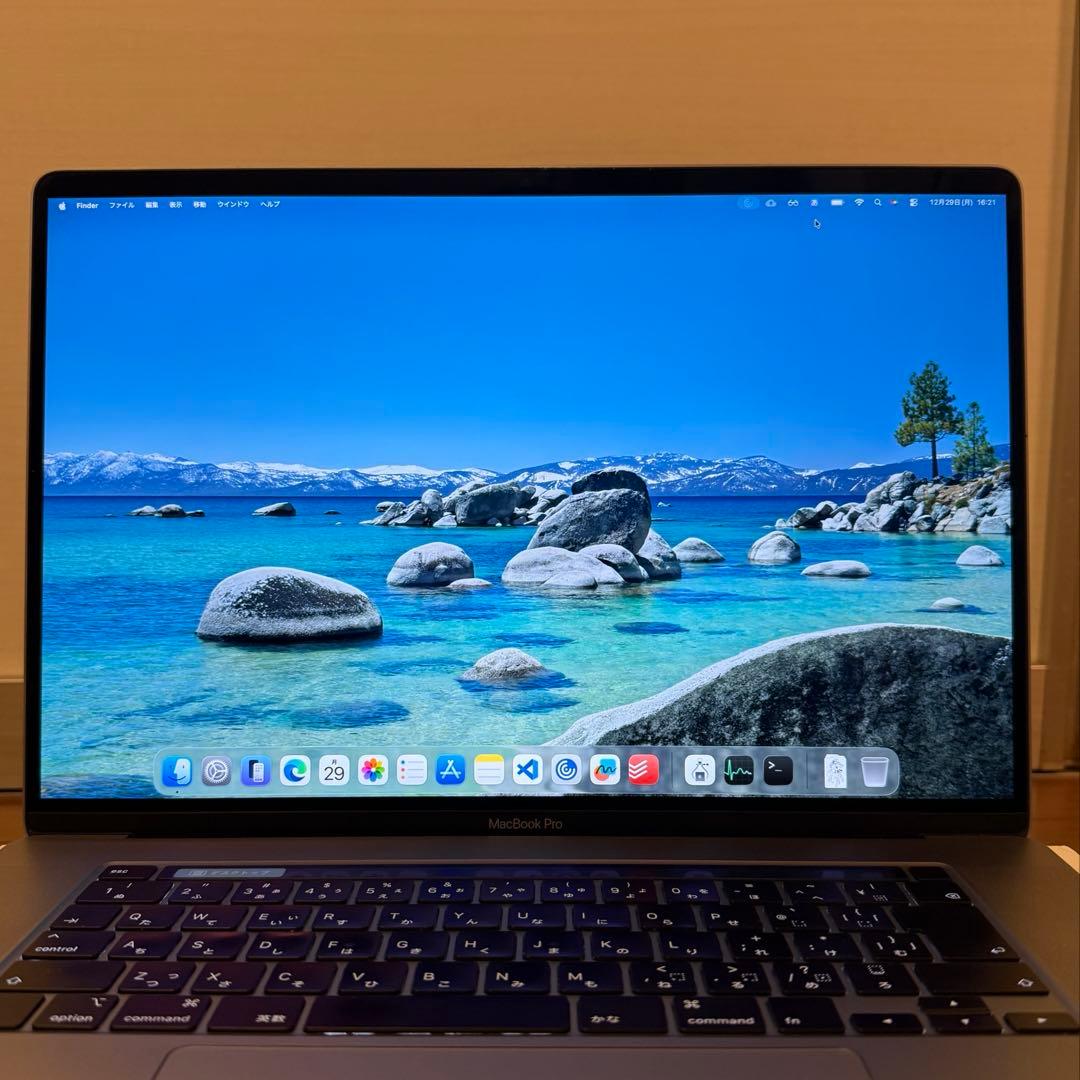 MacBook Pro 16インチ 2019 i9/32GB/1TB