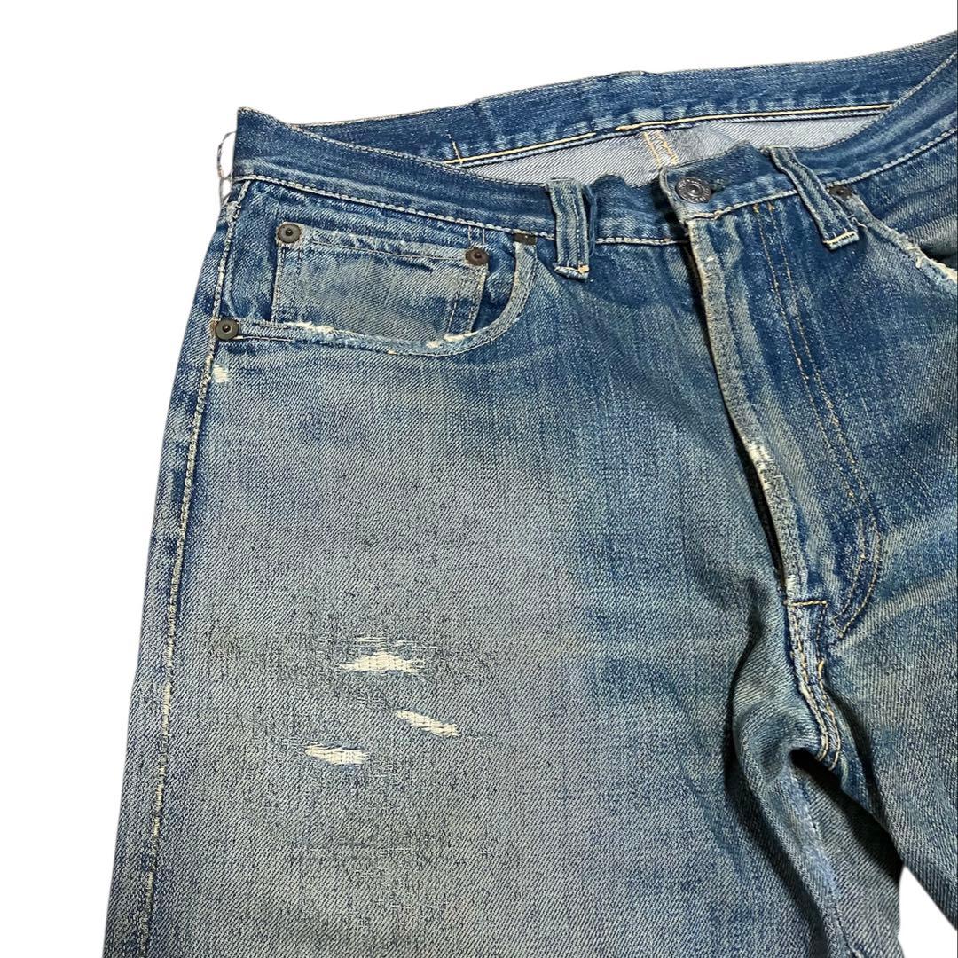 激*売様 リーバイス　501ZXX ヴィンテージ　デニムパンツ　リペア多数