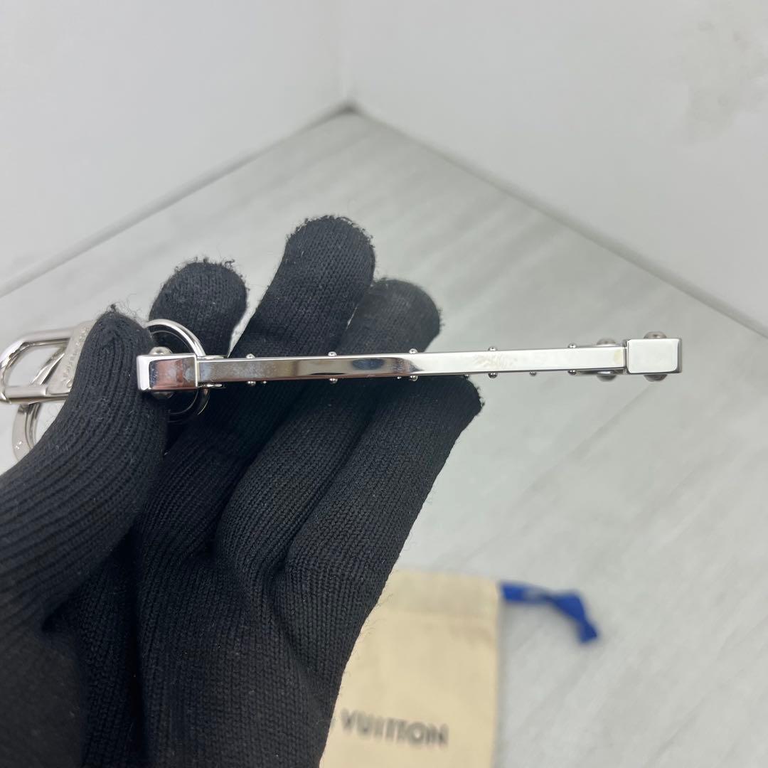 極美品✨ LOUIS VUITTON キーホルダー キーリング パープル