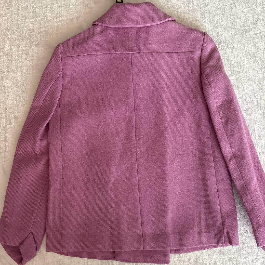 miu miu ピンクピーコート