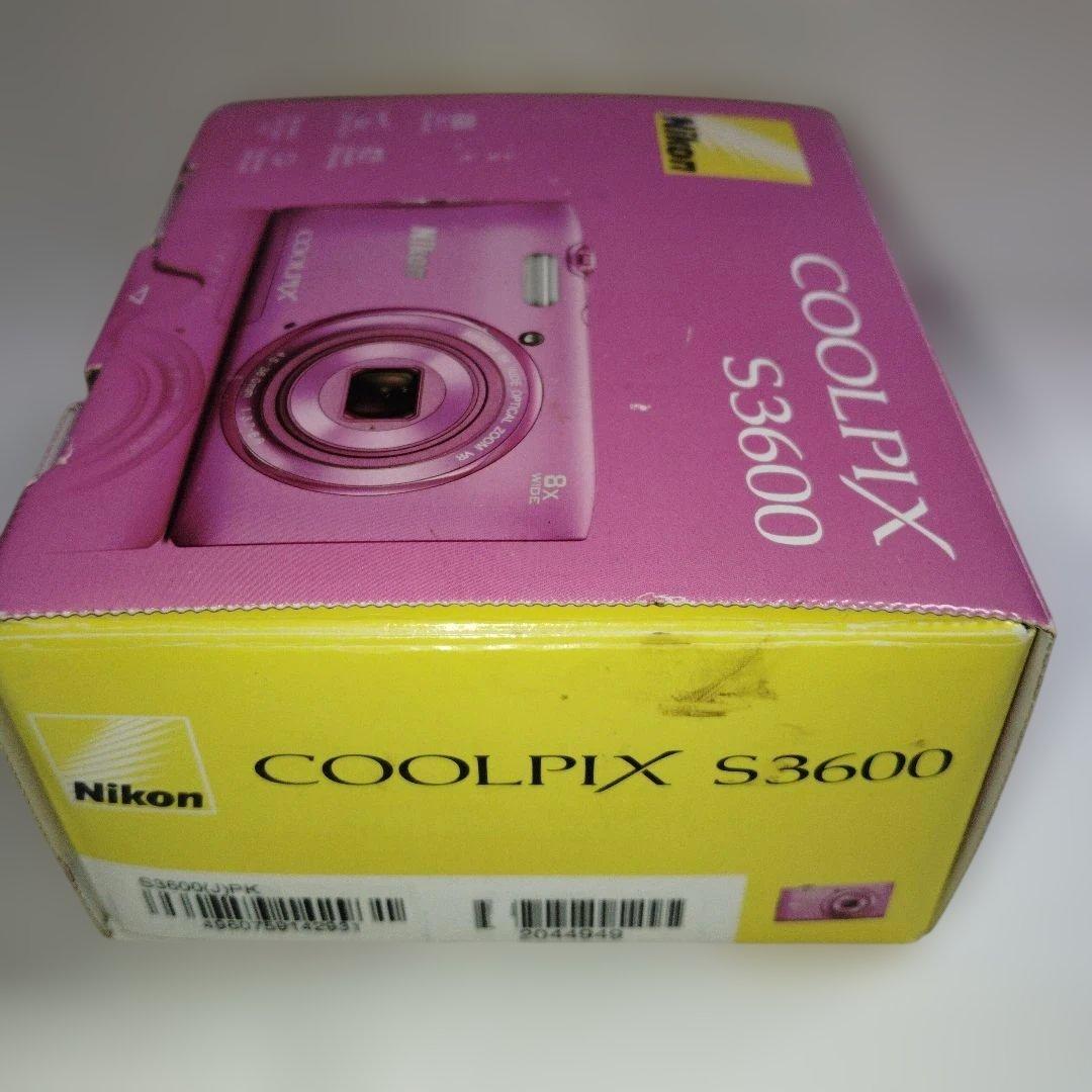 【美品】Nikon COOLPIX S3600 ピンク