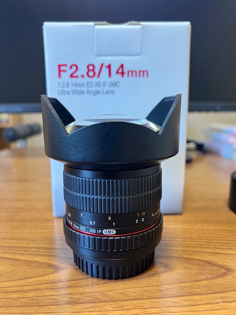 専用SAMYANG 単焦点広角レンズ 14mm F2.8 キヤノン EF用