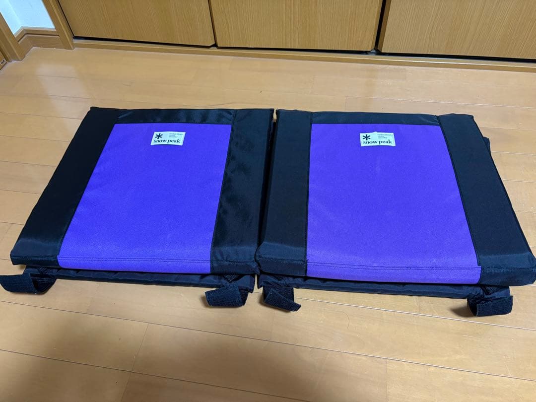 2脚セット　スノーピーク　ロールアップチェア　廃盤品