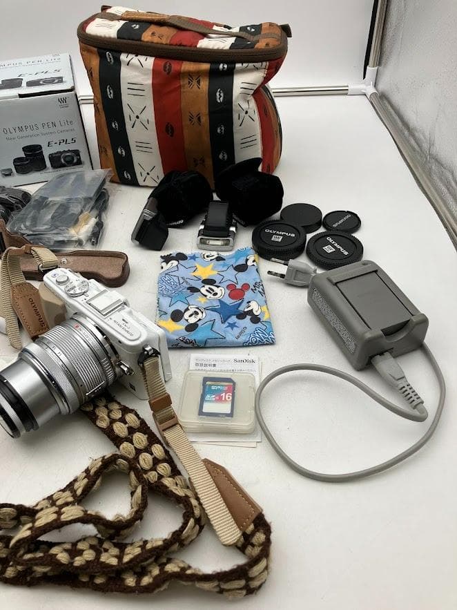 【美品】OLYMPUS E-PL5 デジタル一眼レフ 本体と付属品
