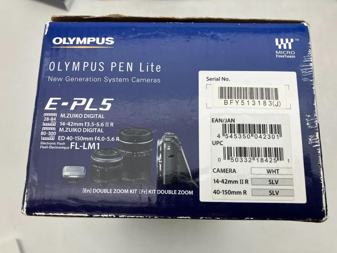 【美品】OLYMPUS E-PL5 デジタル一眼レフ 本体と付属品
