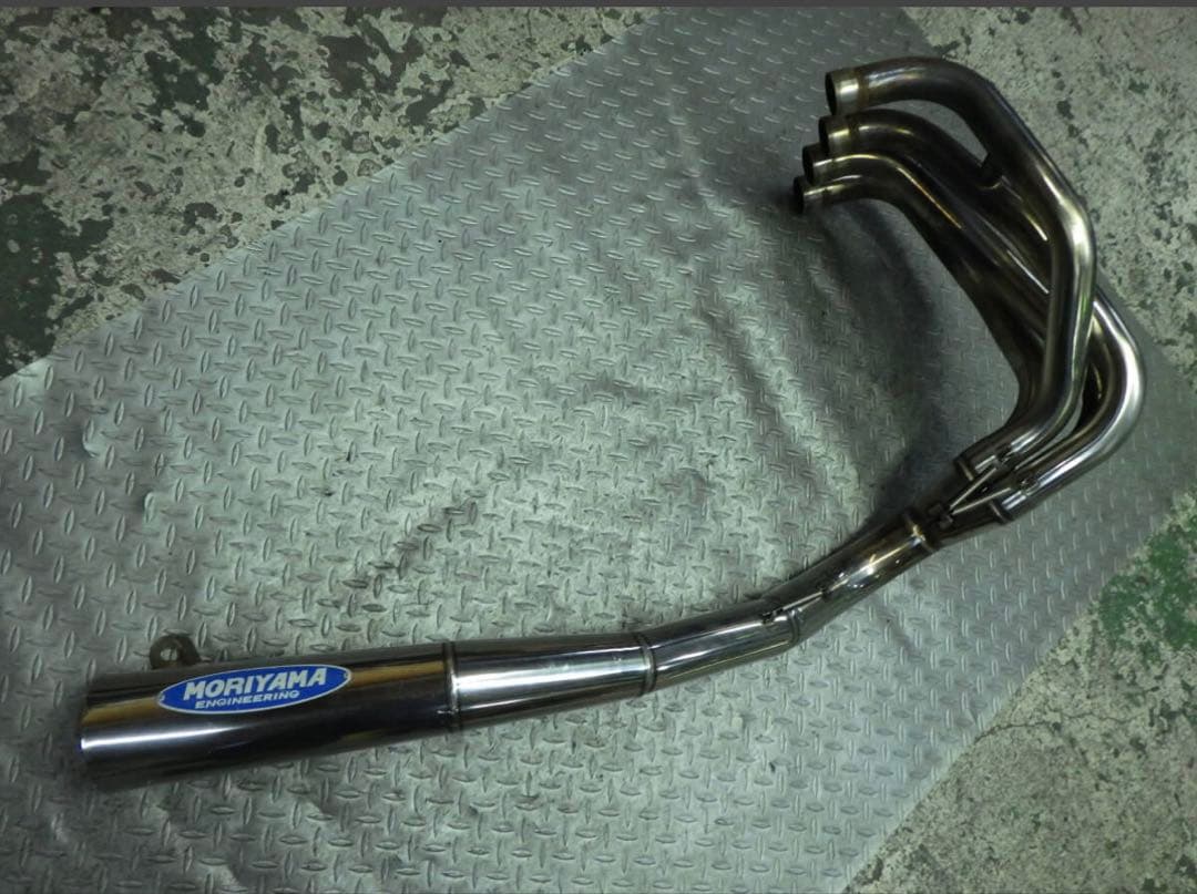 ZRX1100/1200 モリヤマエンジニアリング メガホン フルエキ マフラー