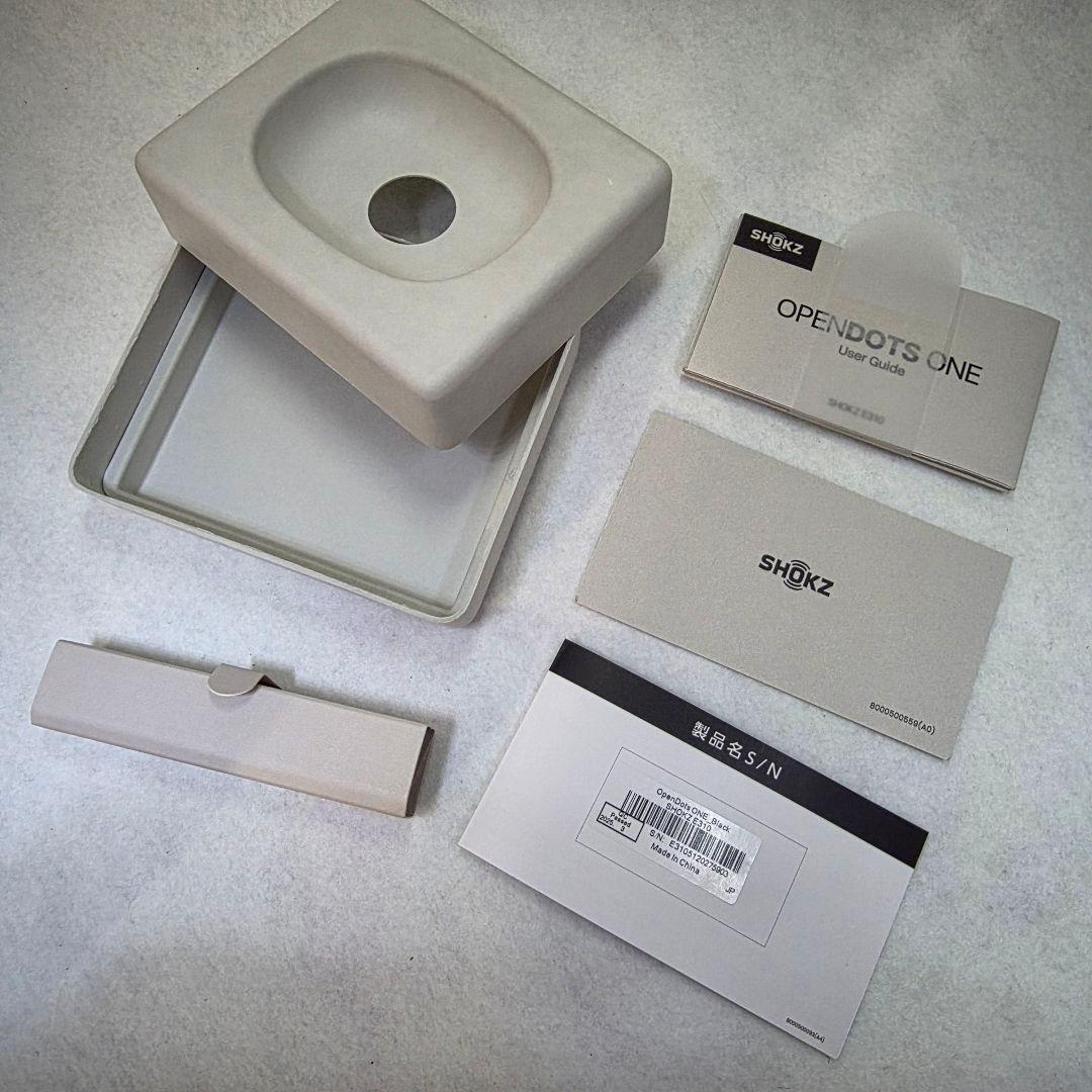 Shokz OPENDOTS ONE ブラック 専用シリコンケース付き
