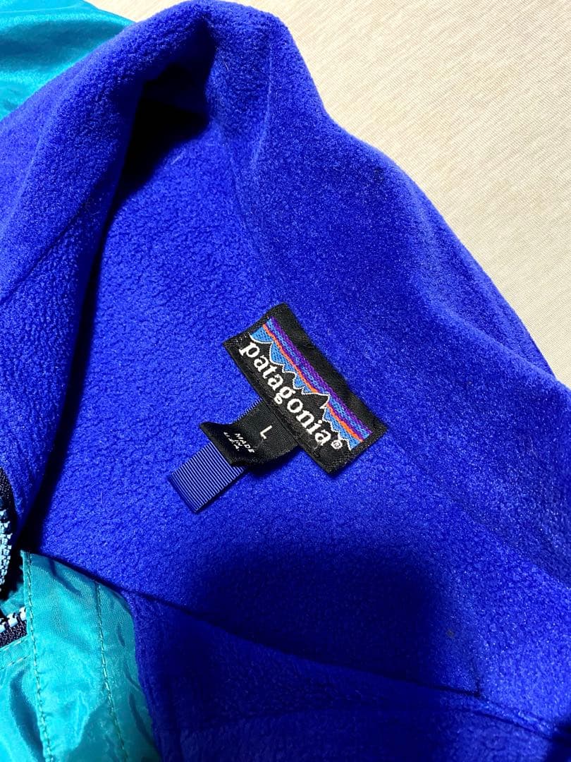 美品 90s patagonia シェルドシンチラ L