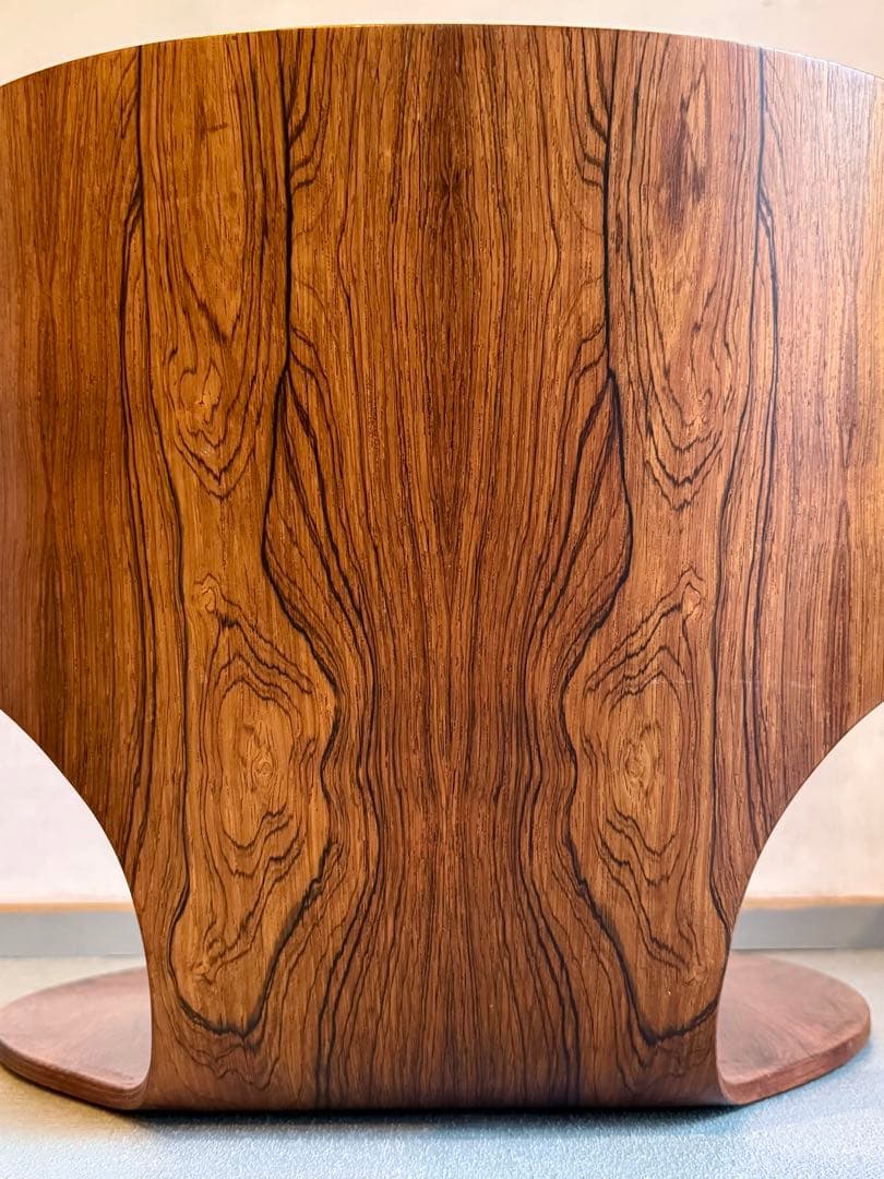 天童木工 剣持勇 ローズウッド カブト 座椅子 ジャパニーズモダン 希少