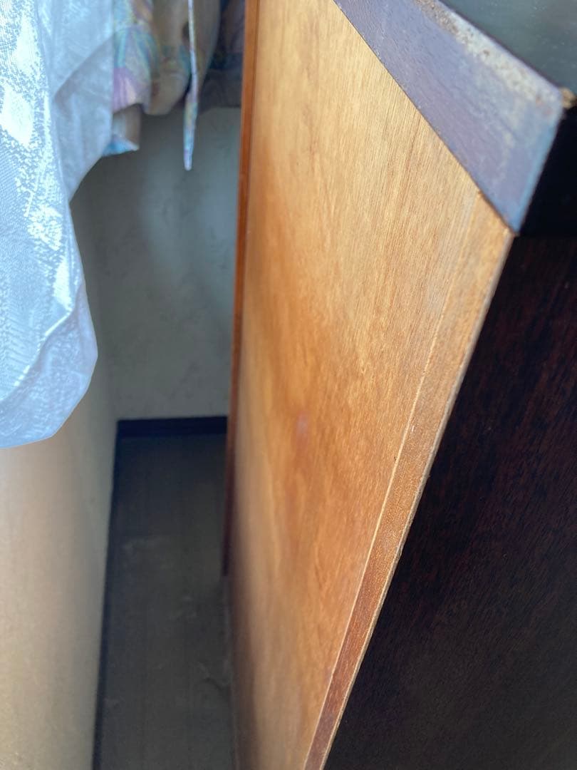 木製タンス ダークブラウン