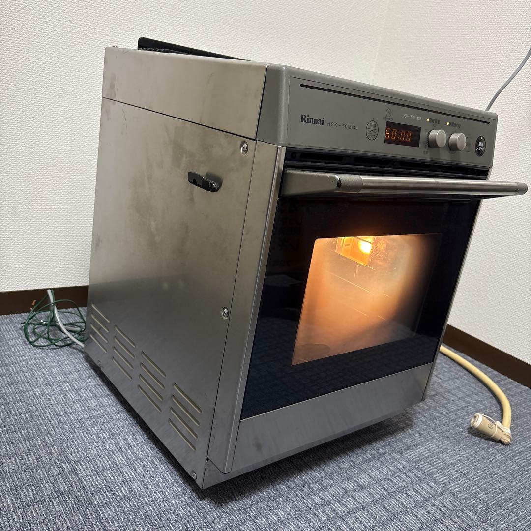 業務用　リンナイ　ガスオーブン　RCK-10M（a）　都市ガス　ホース付き