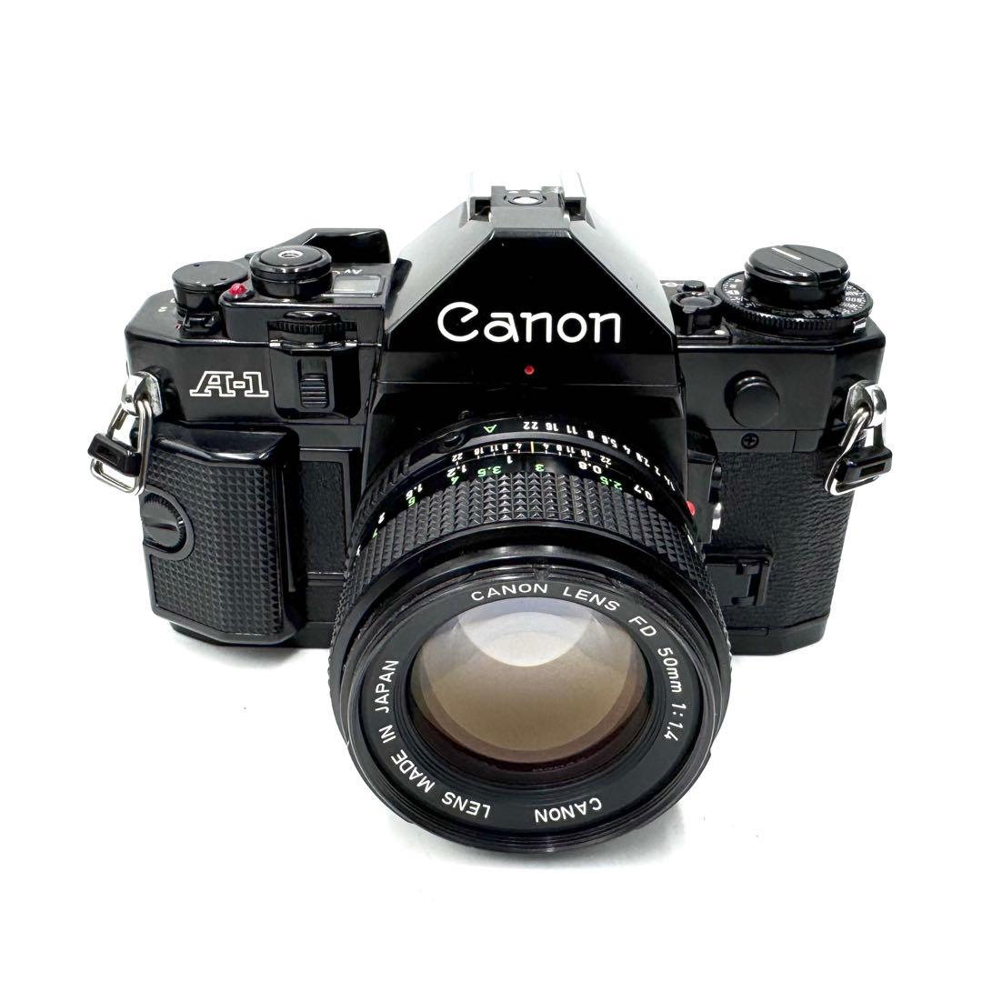 希少元箱付きCanon キャノン A-1 NEW FD 50mm f1.4