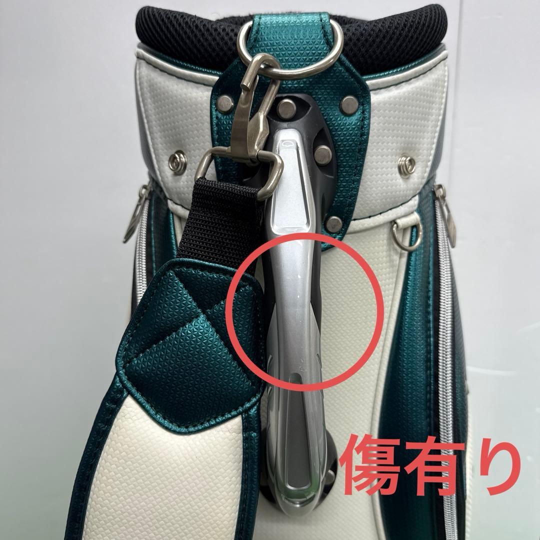 ゼクシオ XXIO ゴルフバック キャディバック　8インチ ホワイト　中古