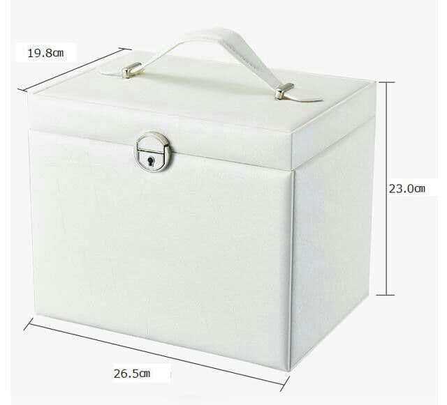 ジュエリーボックス 鍵付き 大容量 可愛い アクセサリーケース セット