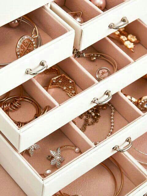 ジュエリーボックス 鍵付き 大容量 可愛い アクセサリーケース セット