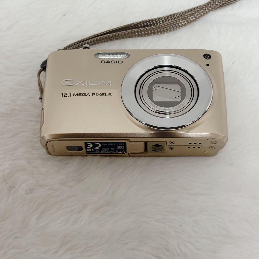 【外観極美品】CASIO EX-Z400 ゴールド 12.1メガピクセル