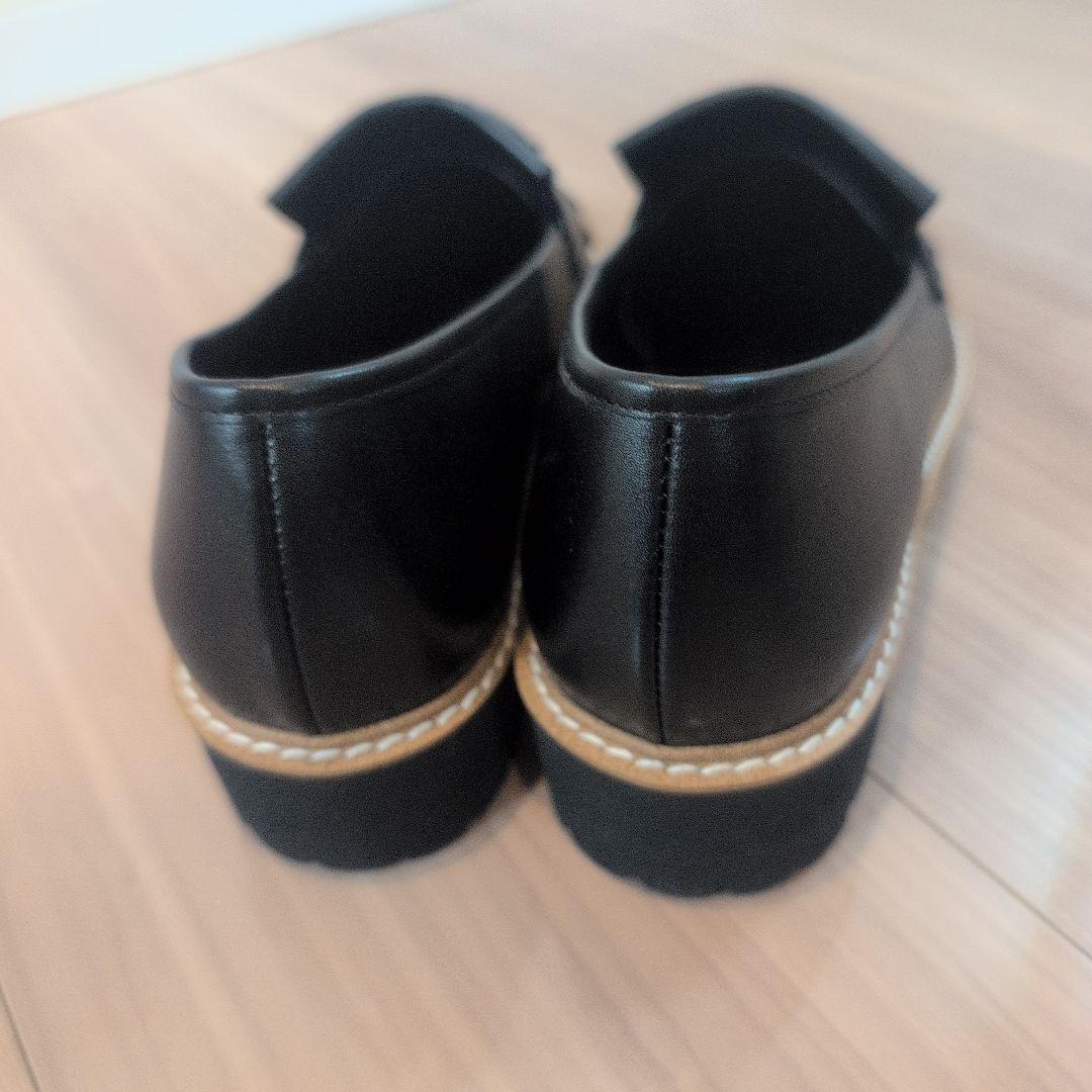 Ameri★ DIANA タッセル付きローファー 23.5cm ブラック