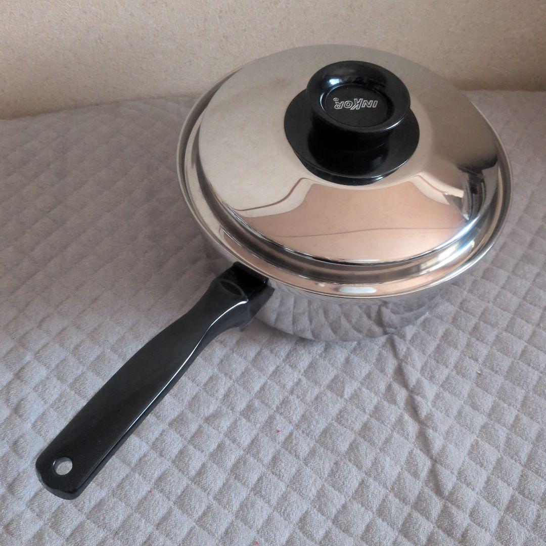 インコア 片手鍋３コート +蓋+スチーマー+ダッチカバー+キャセロール ５点