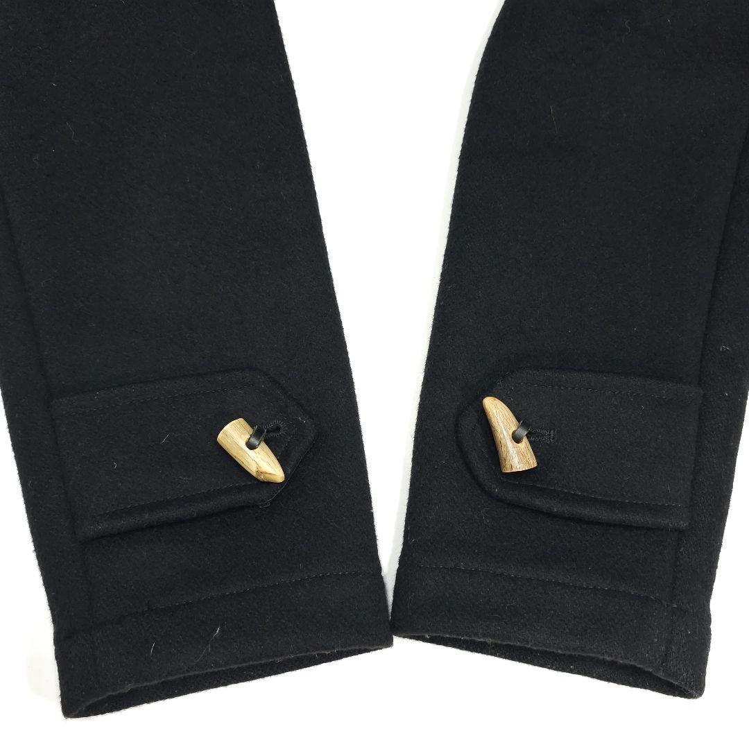 美品！英国製グローバーオールFACTOTUM別注ウールショートダッフルコートM黒