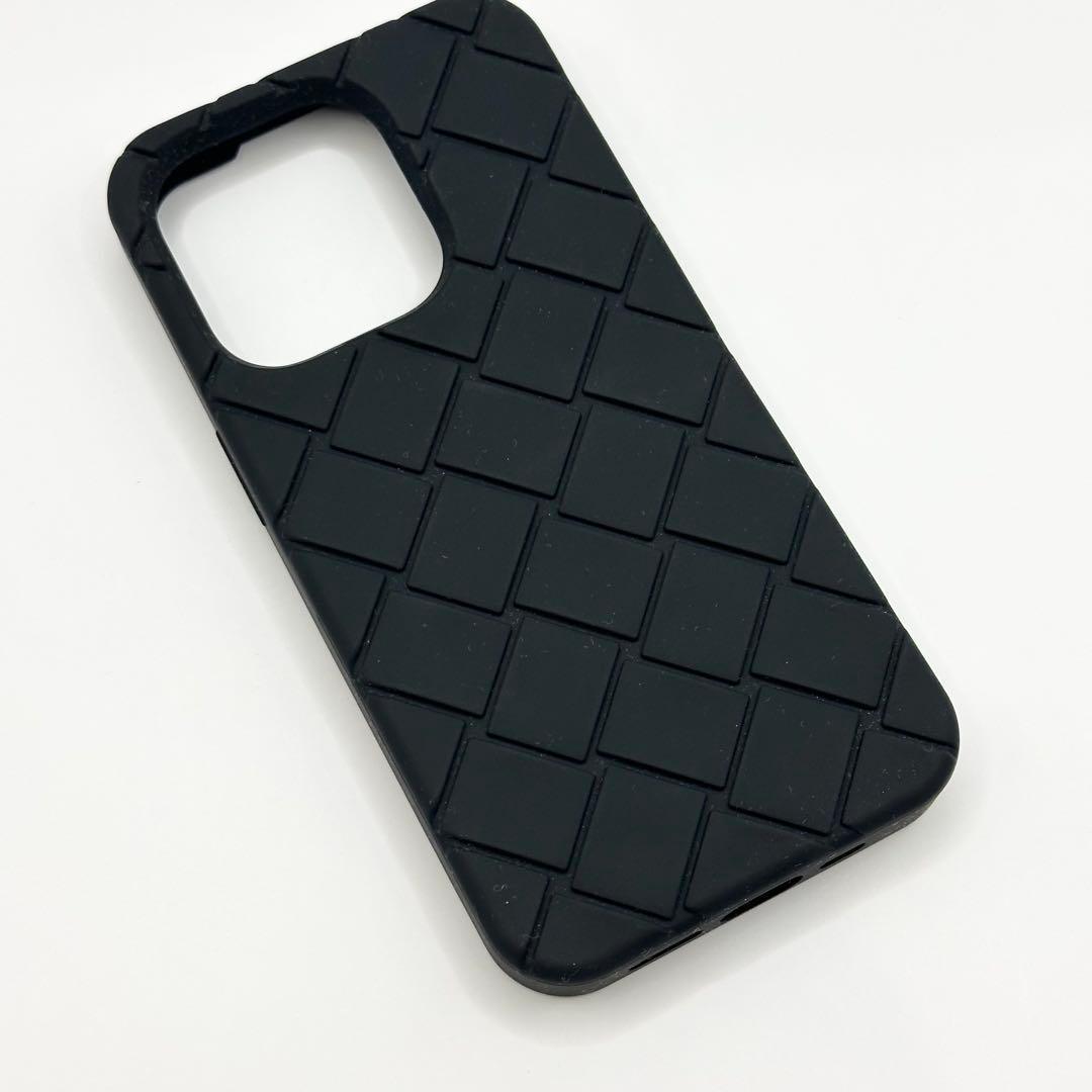 【新品未使用】BOTTEGA VENETA 　iPhoneケース13pro　黒