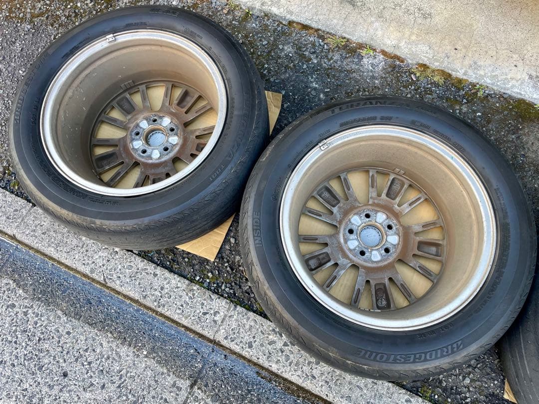 スバル純正 16×6.5J 5-100 +55 アルミホイール 4本 GT系