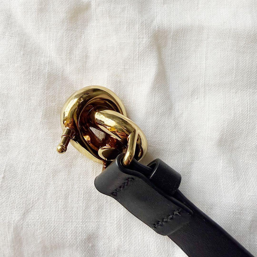 BOTTEGA VENETA Knot belt ノット ベルト ブラック