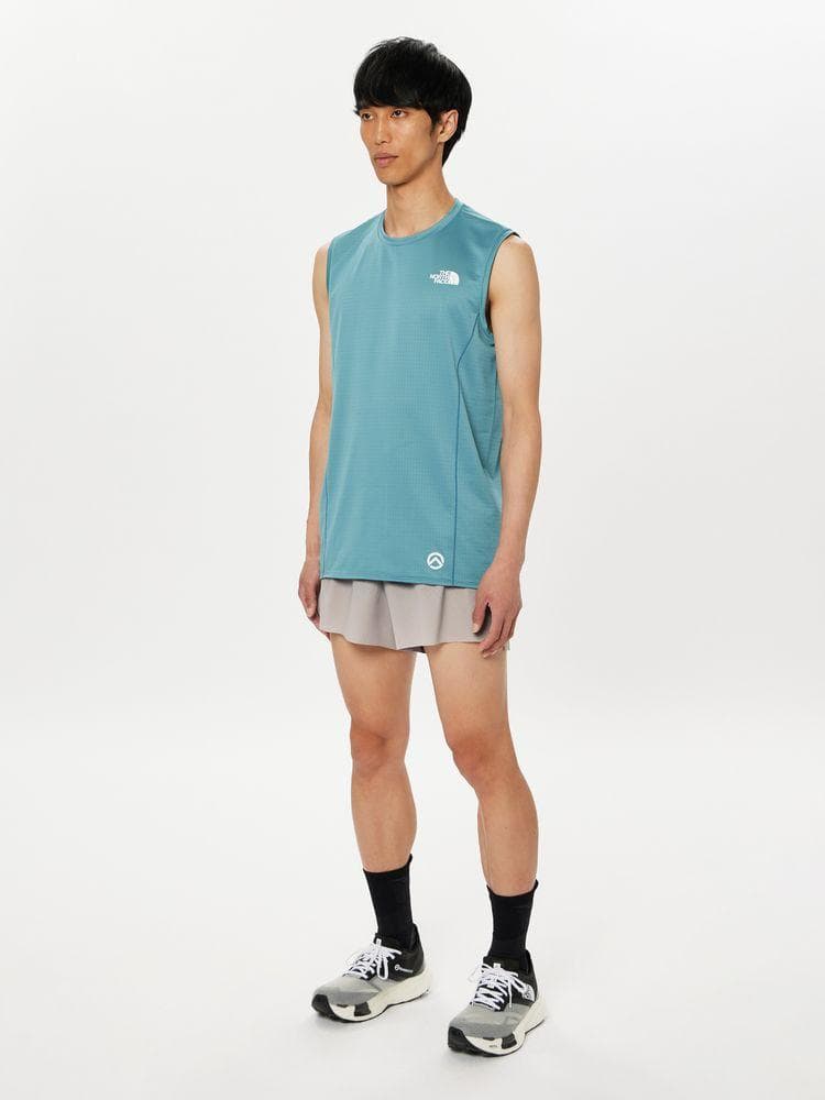 THE NORTH FACE エンデュリストレイルベリーショート グレー S