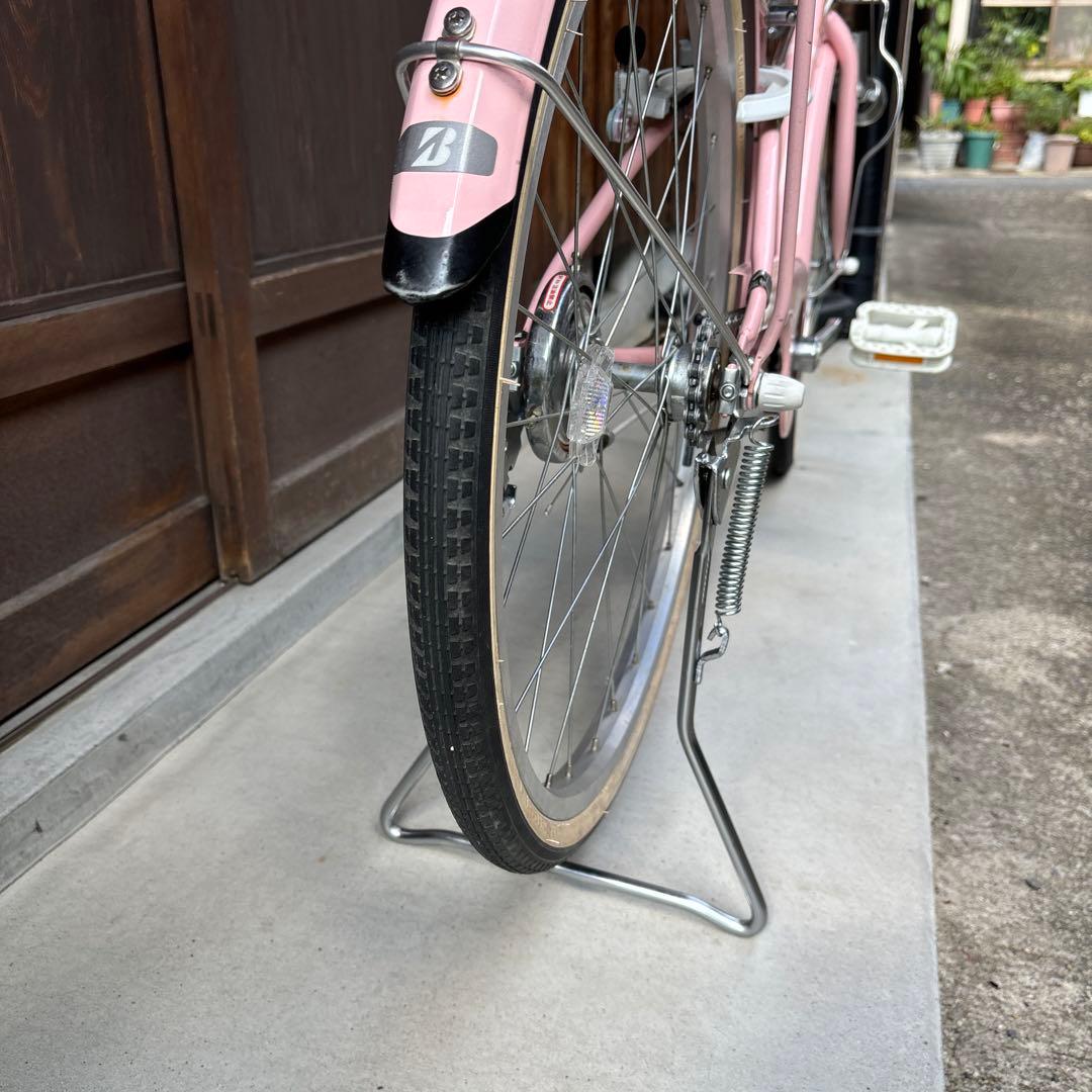 mathyou　ブリヂストン 22型 子供用自転車 リリーベル　ピンク