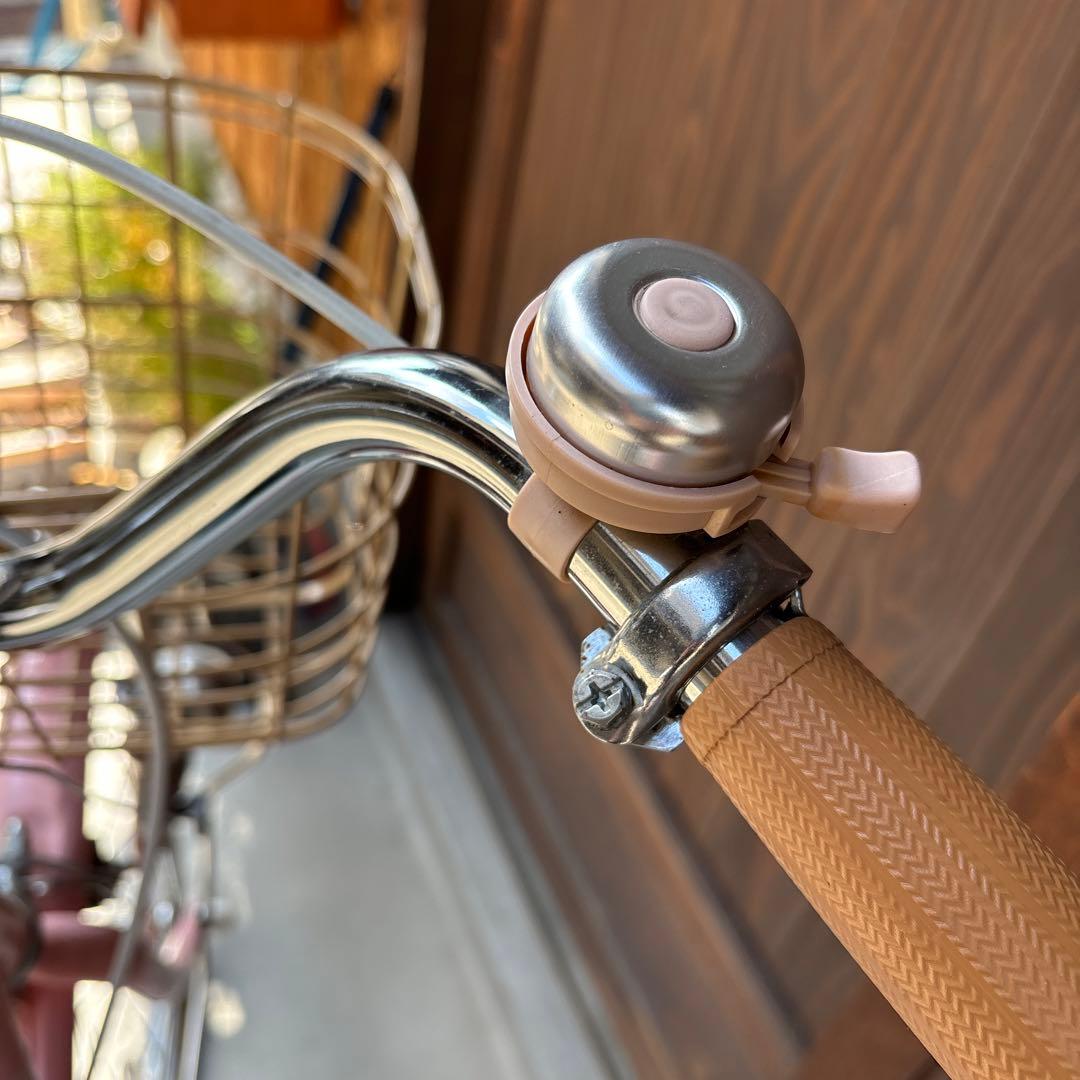 mathyou　ブリヂストン 22型 子供用自転車 リリーベル　ピンク