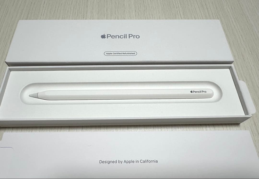 新品・未使用！正規品　Apple Pencil Pro[整備済製品]