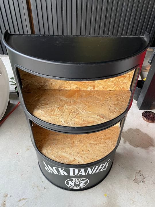 ハーフ2段オープンラック(LED付き)