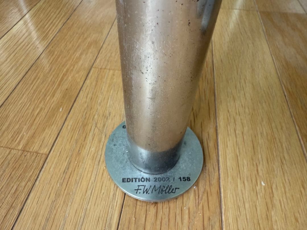 ロナルドシュミット 可動式ガラステーブル　ドイツ製 IDC大塚家具