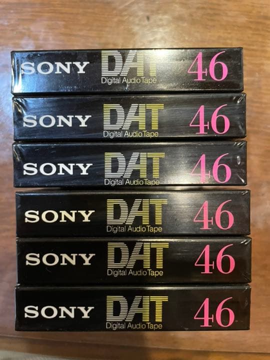 DATテープ　SONY 46分　6本セット