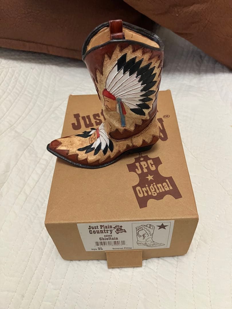 USA  ヴィンテージ　ブーツ　飾り物