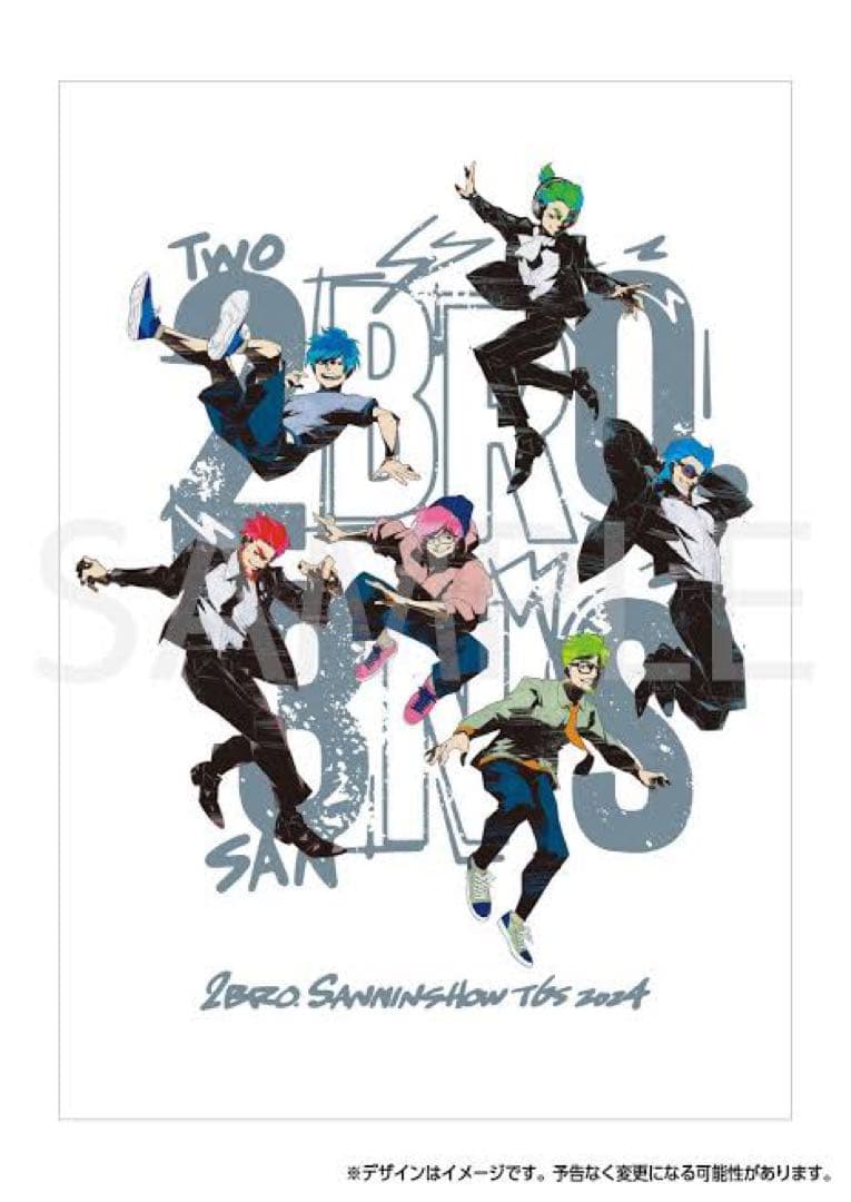TGS 2024 2bro×3ninshow コラボT タイプA Lsize