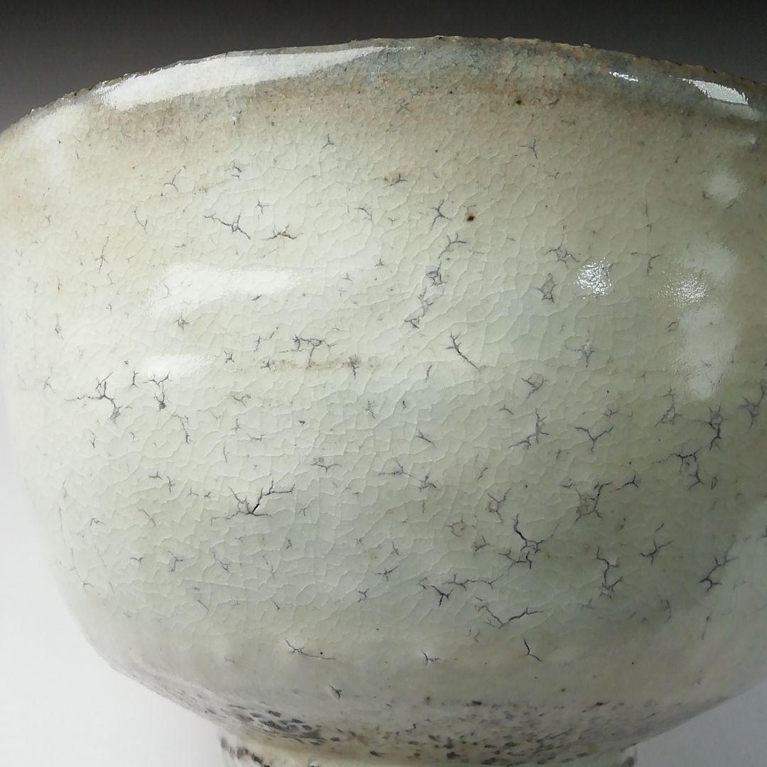 Ｔ２４５　茶碗　『萩焼』『粉引　鬼熊川　茶碗』『煌雪窯　清水啓功』　共箱　茶道具