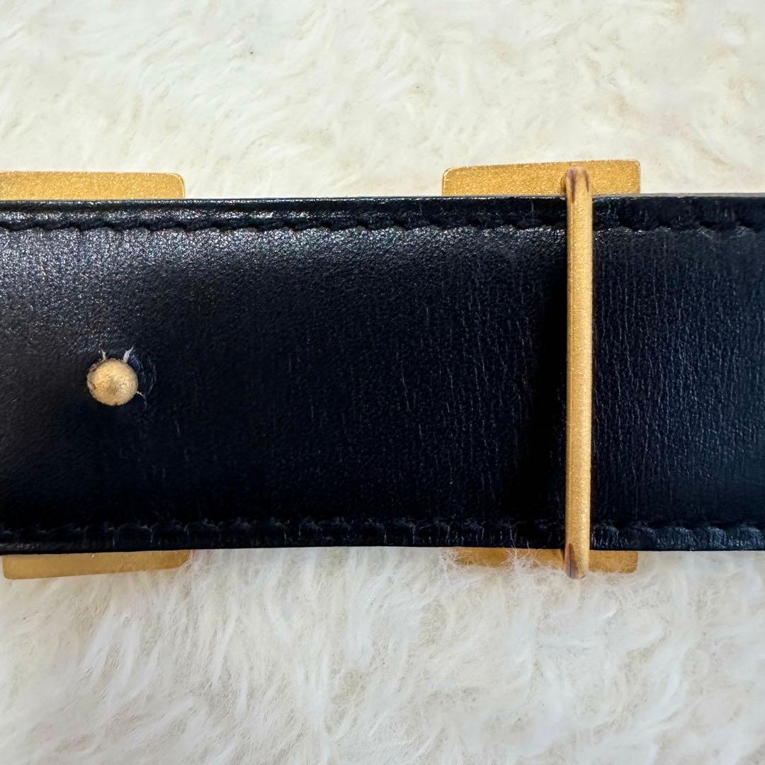 HERMES エルメス コンスタンス ベルト Ｈロゴ レディース ブラウン 65