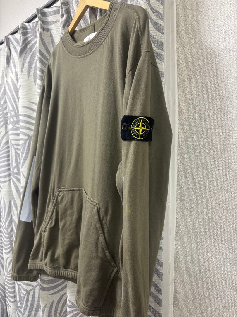 Stone  ストーンアイランド ガーメントダイススウェットシャツL