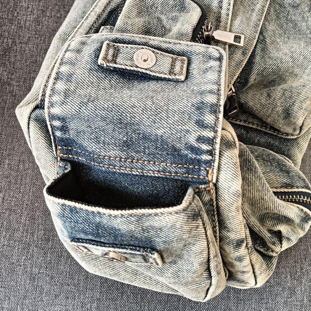 美品✨️ nouer ヤマダヤ デニムマルチポケットボディバッグ 定価1.6万円