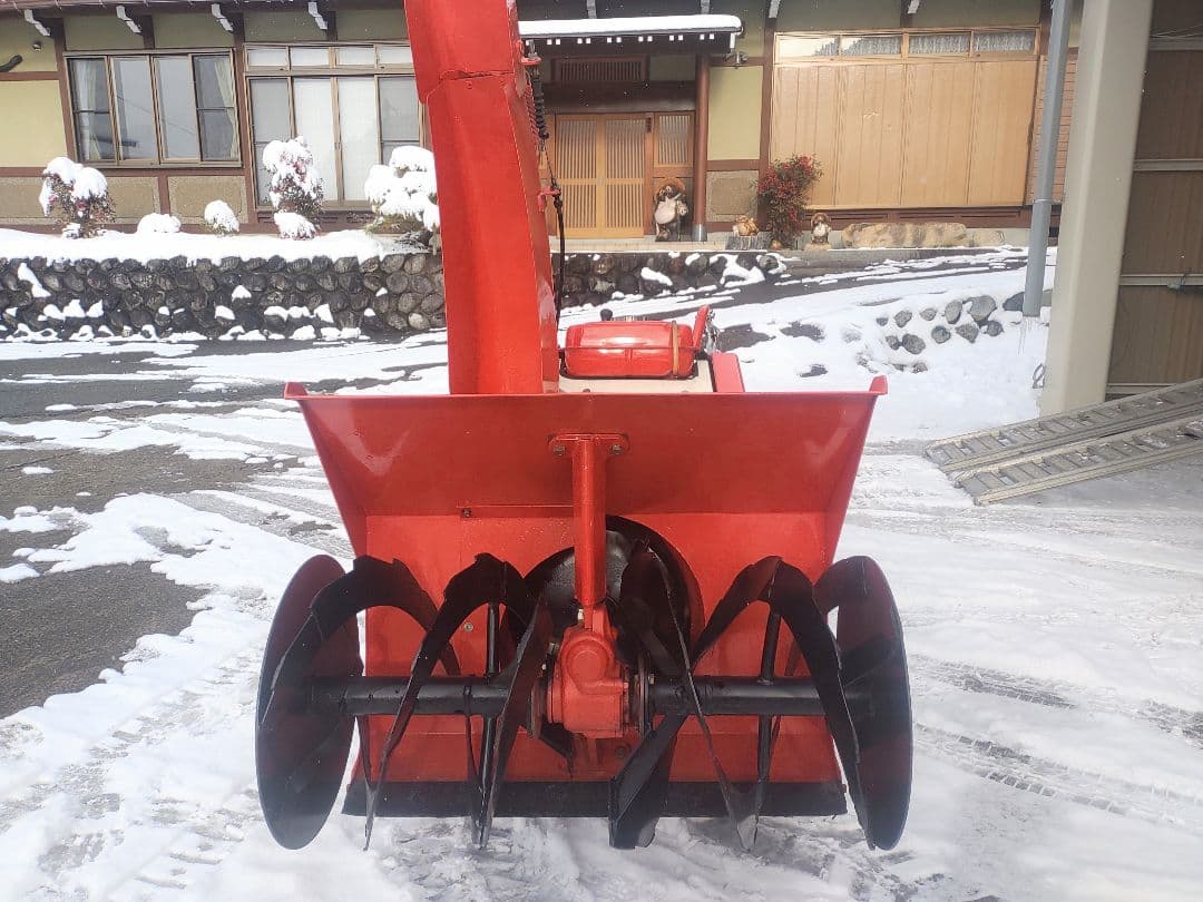 どんでん！投雪テストOK！ワドー　作動品　中古除雪機　岐阜県
