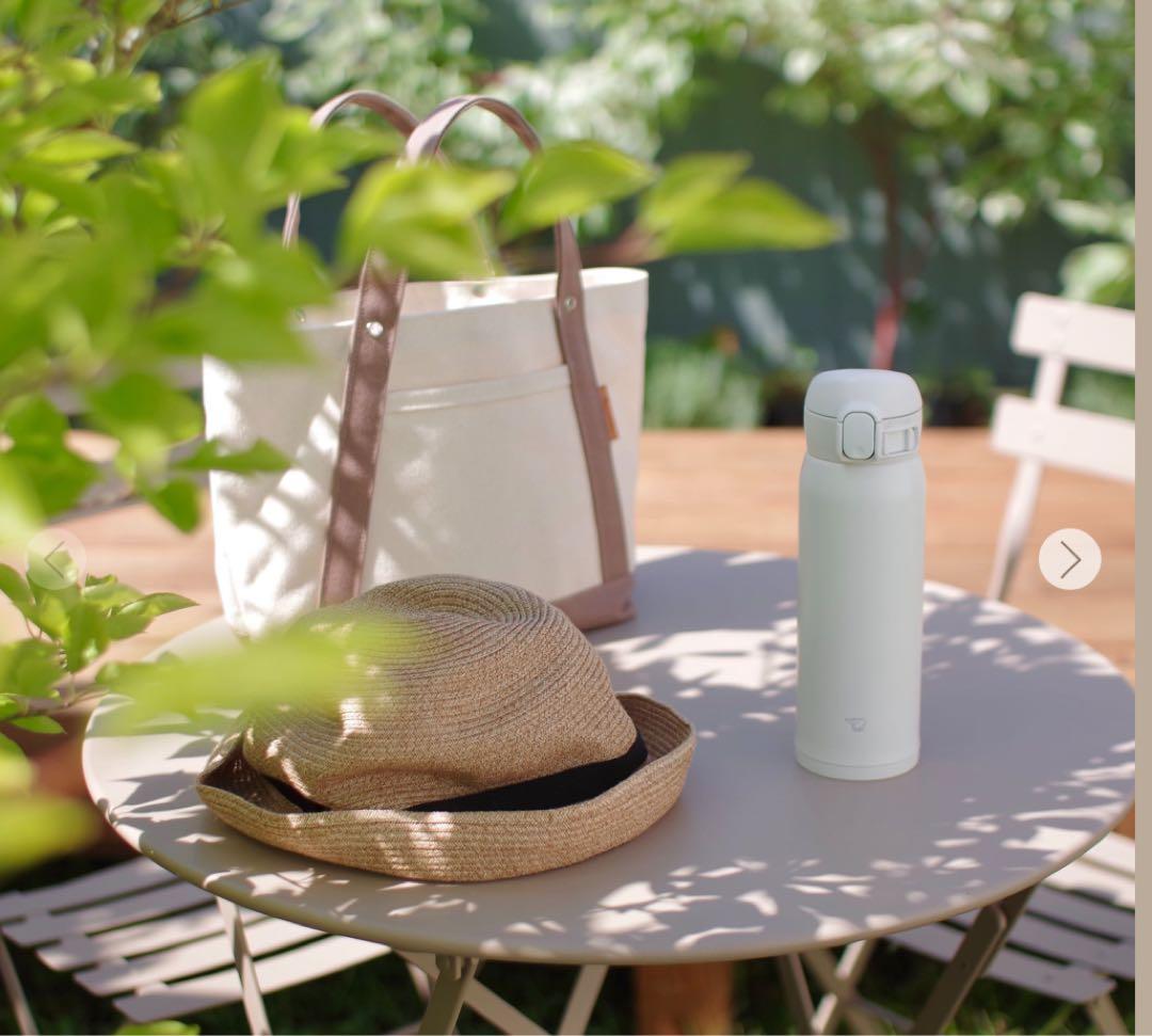 【新品・限定】アンパンマン象印　マグ 水筒 480ml ホワイト　ミュージアム