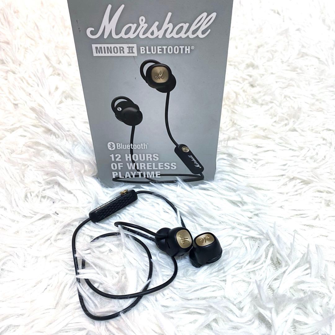 【極美品】 Marshall マーシャル MINOR II ブラック